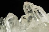 Clear Quartz Crystal Cluster - Brazil #299633-1